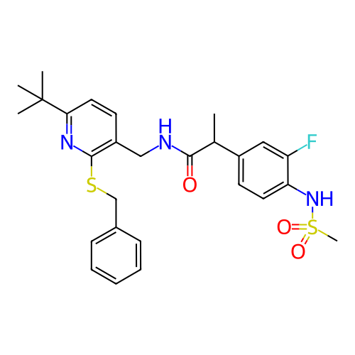 Chemical structure of BindingDB Monomer ID 50256585