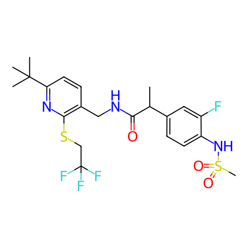 Chemical structure of BindingDB Monomer ID 50256597