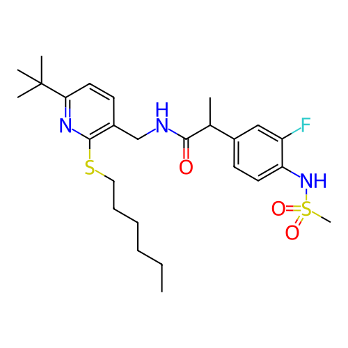 Chemical structure of BindingDB Monomer ID 50256598