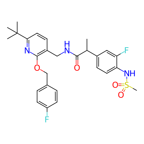 Chemical structure of BindingDB Monomer ID 50256605