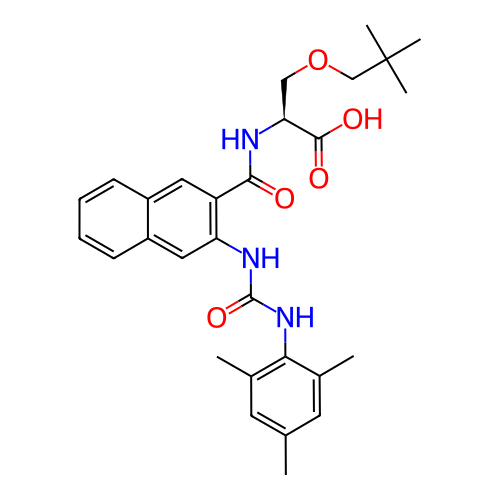 Chemical structure of BindingDB Monomer ID 50256621
