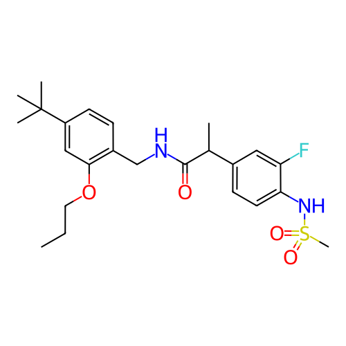 Chemical structure of BindingDB Monomer ID 50256630
