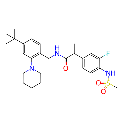 Chemical structure of BindingDB Monomer ID 50256631
