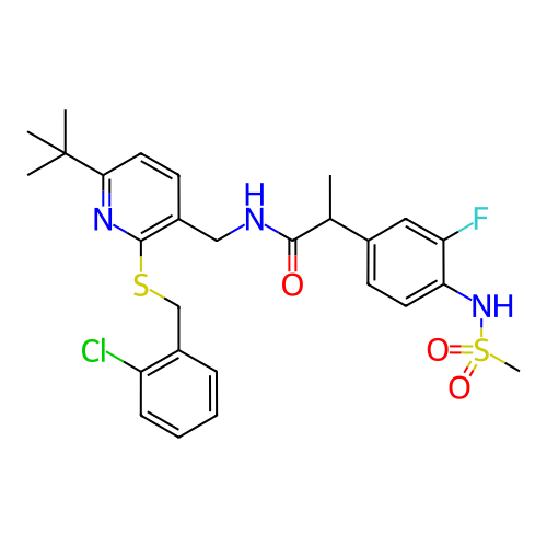 Chemical structure of BindingDB Monomer ID 50256633