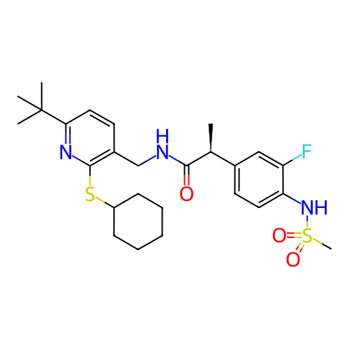 Chemical structure of BindingDB Monomer ID 50256635