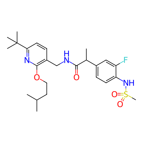 Chemical structure of BindingDB Monomer ID 50256647