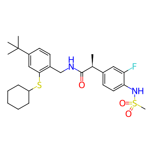 Chemical structure of BindingDB Monomer ID 50256655
