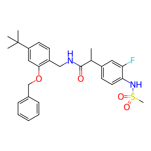 Chemical structure of BindingDB Monomer ID 50256656