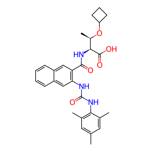 Chemical structure of BindingDB Monomer ID 50256668
