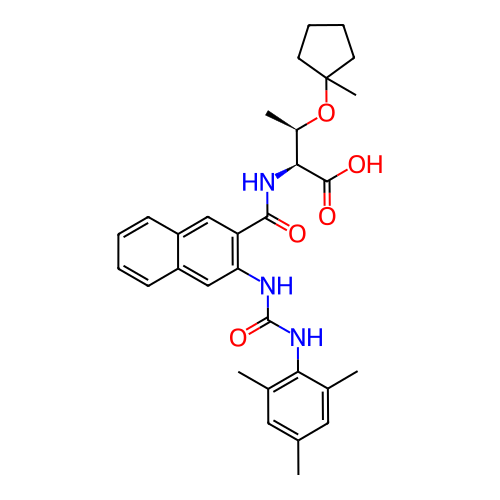 Chemical structure of BindingDB Monomer ID 50256669