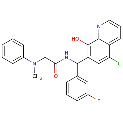 Chemical structure of BindingDB Monomer ID 50256740