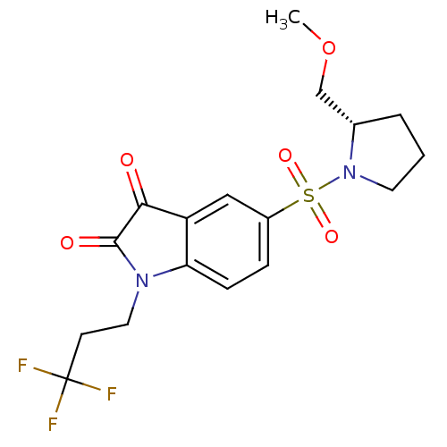 Chemical structure of BindingDB Monomer ID 50256800