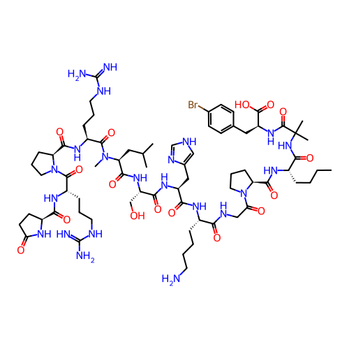 Chemical structure of BindingDB Monomer ID 50257221