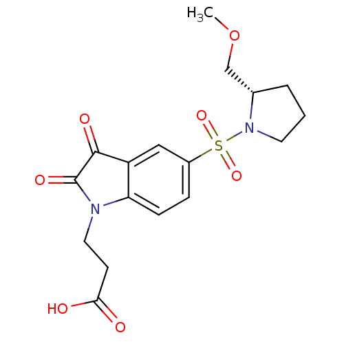 Chemical structure of BindingDB Monomer ID 50257297