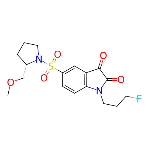 Chemical structure of BindingDB Monomer ID 50257354