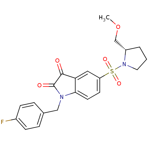 Chemical structure of BindingDB Monomer ID 50257420