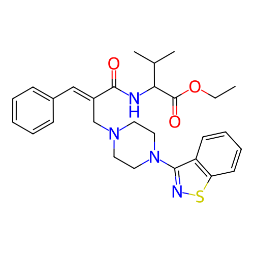Chemical structure of BindingDB Monomer ID 50257764