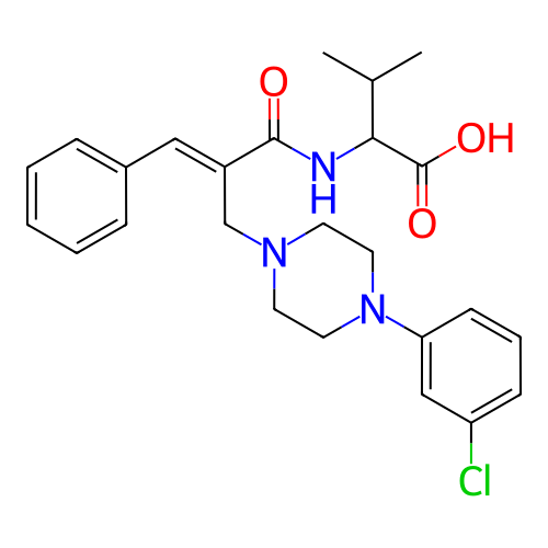 Chemical structure of BindingDB Monomer ID 50257768