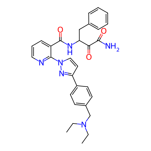 Chemical structure of BindingDB Monomer ID 50258316