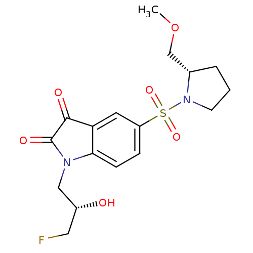 Chemical structure of BindingDB Monomer ID 50258335