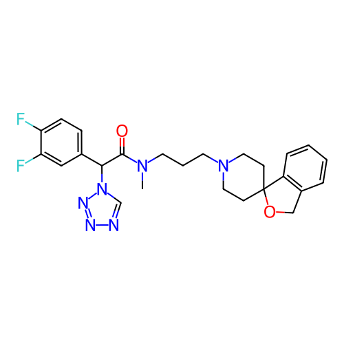 Chemical structure of BindingDB Monomer ID 50258420