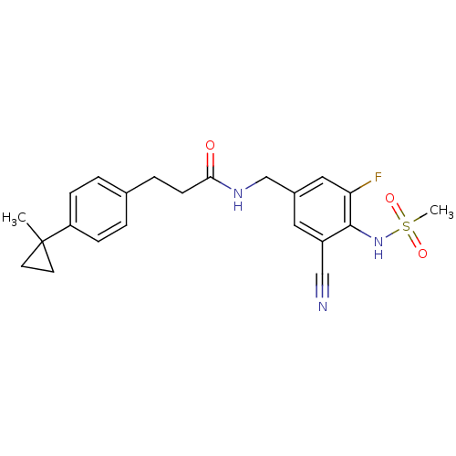 Chemical structure of BindingDB Monomer ID 50258504