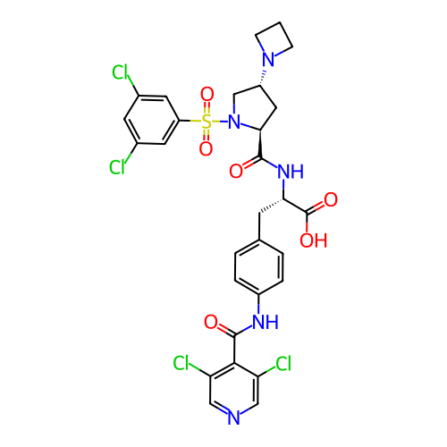 Chemical structure of BindingDB Monomer ID 50258532