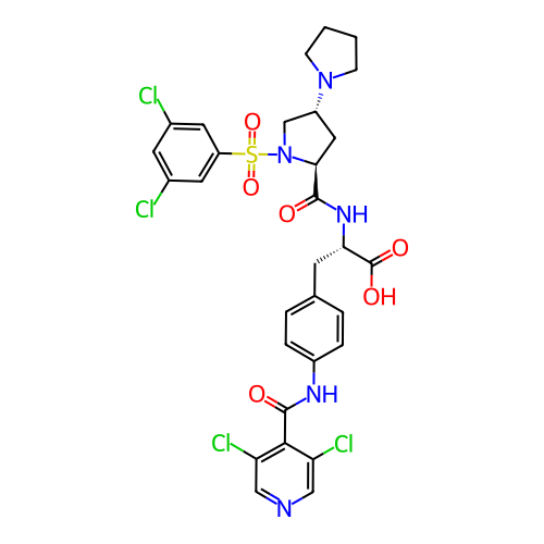 Chemical structure of BindingDB Monomer ID 50258534