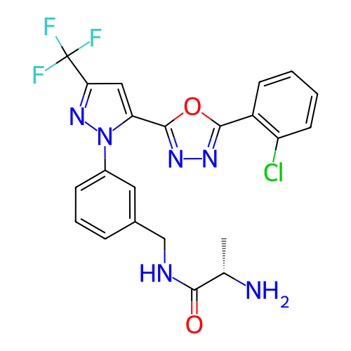 Chemical structure of BindingDB Monomer ID 50258789
