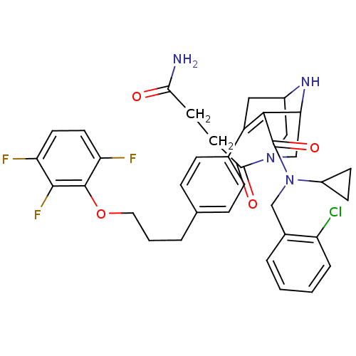 Chemical structure of BindingDB Monomer ID 50259459