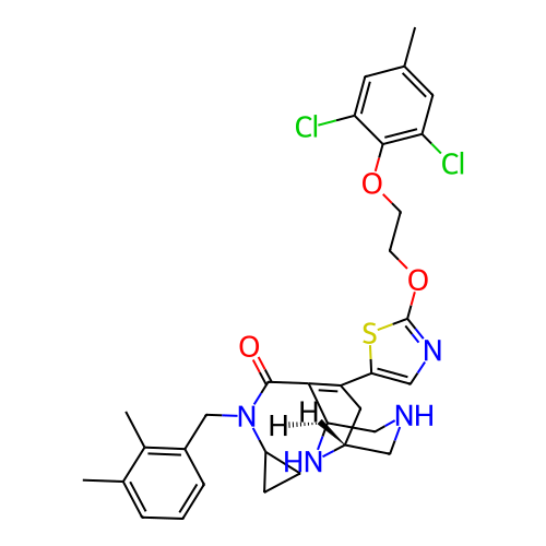 Chemical structure of BindingDB Monomer ID 50259461