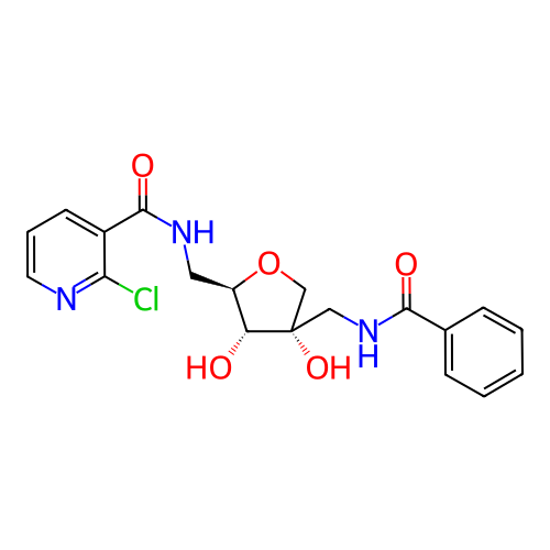 Chemical structure of BindingDB Monomer ID 50259995