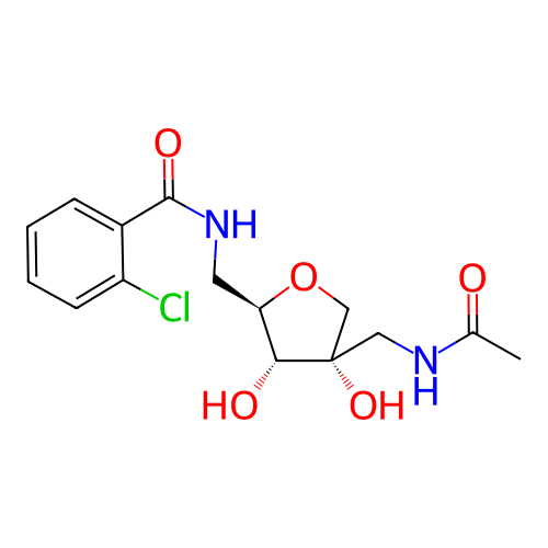 Chemical structure of BindingDB Monomer ID 50260001