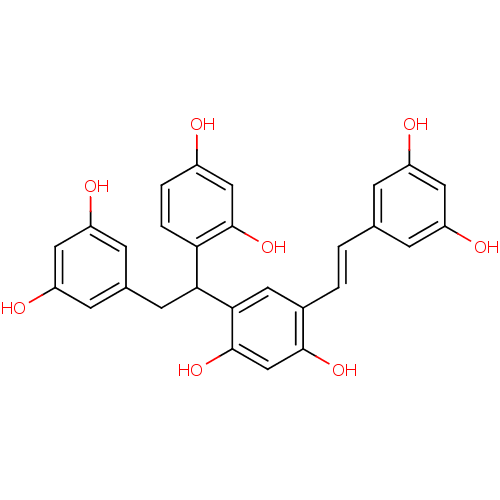 Chemical structure of BindingDB Monomer ID 50260261