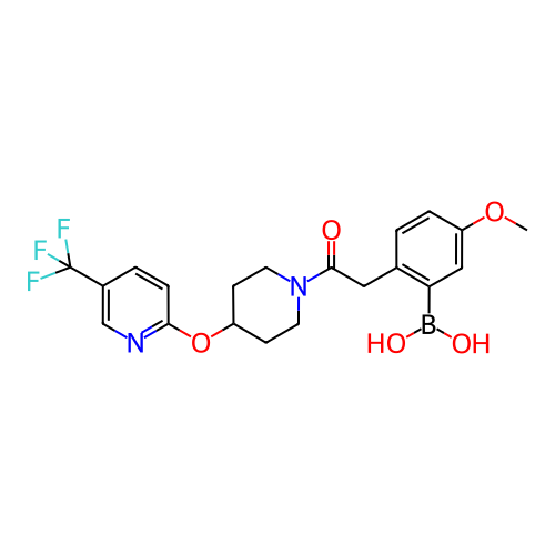Chemical structure of BindingDB Monomer ID 50260454