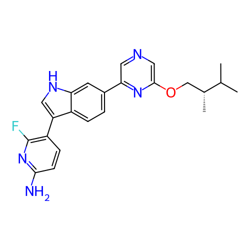 Chemical structure of BindingDB Monomer ID 50260553