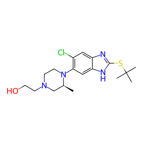 Chemical structure of BindingDB Monomer ID 50260633