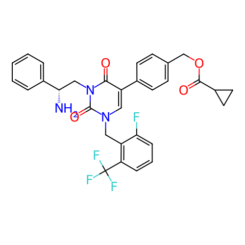 Chemical structure of BindingDB Monomer ID 50260677