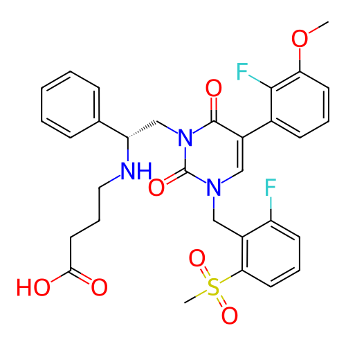 Chemical structure of BindingDB Monomer ID 50260761