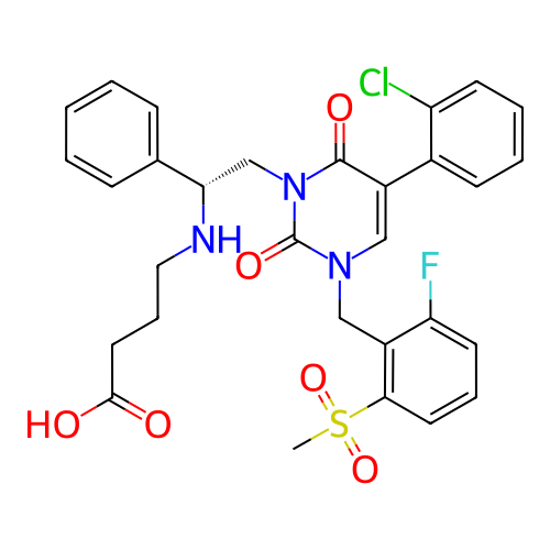 Chemical structure of BindingDB Monomer ID 50260764