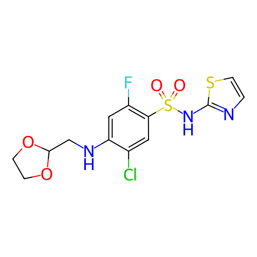 Chemical structure of BindingDB Monomer ID 50261136