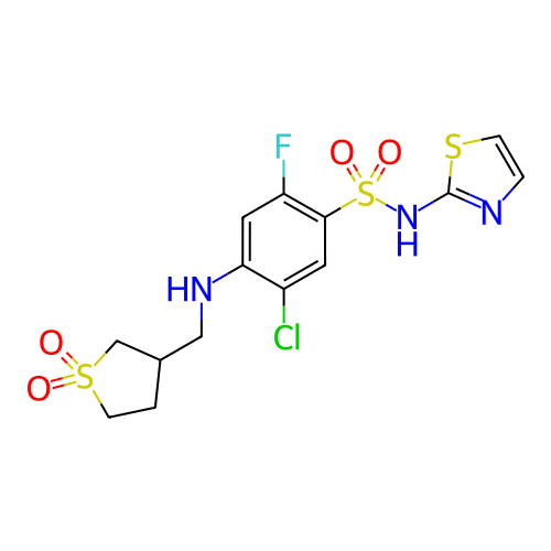 Chemical structure of BindingDB Monomer ID 50261142