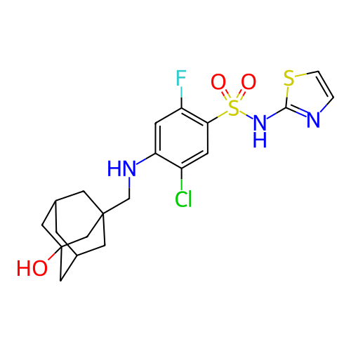 Chemical structure of BindingDB Monomer ID 50261143