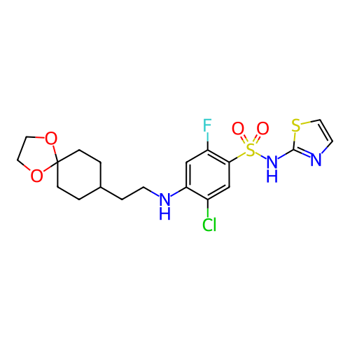 Chemical structure of BindingDB Monomer ID 50261159