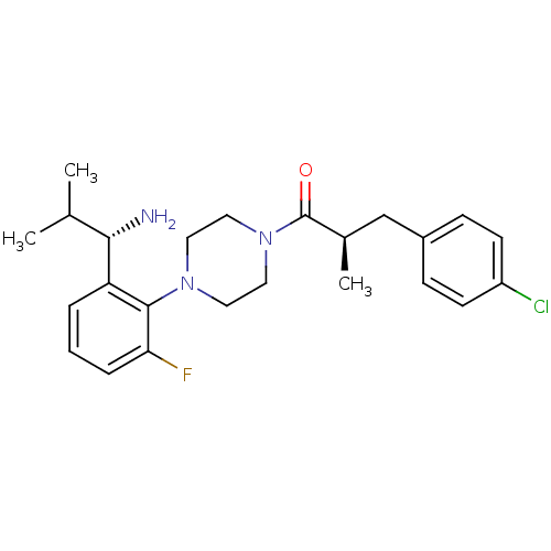 Chemical structure of BindingDB Monomer ID 50261190