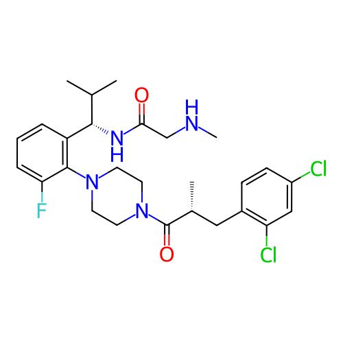 Chemical structure of BindingDB Monomer ID 50261194