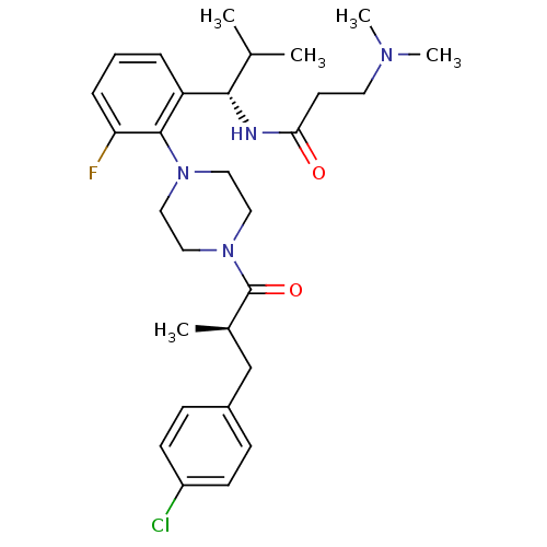 Chemical structure of BindingDB Monomer ID 50261195