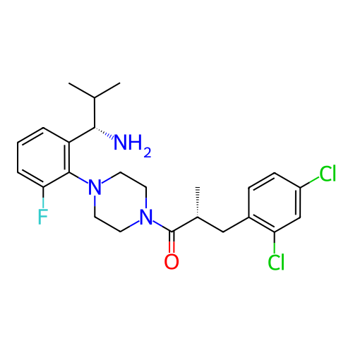 Chemical structure of BindingDB Monomer ID 50261224