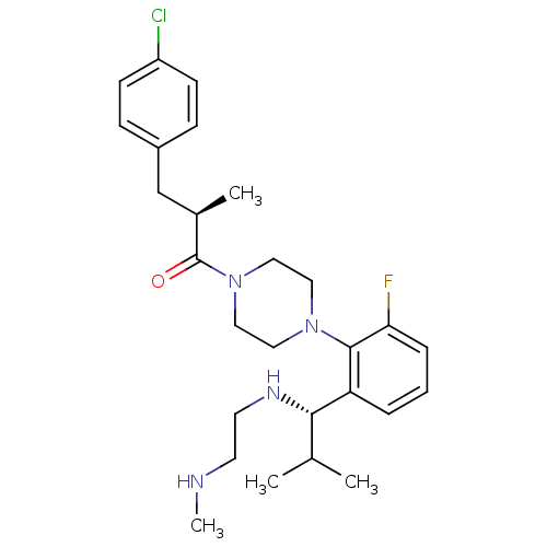 Chemical structure of BindingDB Monomer ID 50261225
