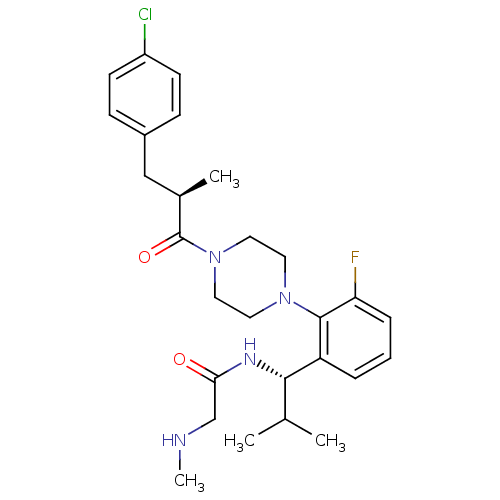 Chemical structure of BindingDB Monomer ID 50261226